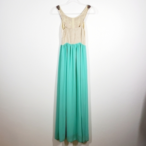 FLYING TOMATO SPAGHETTI STRAP MAXI DRESS - Picture 2 of 5